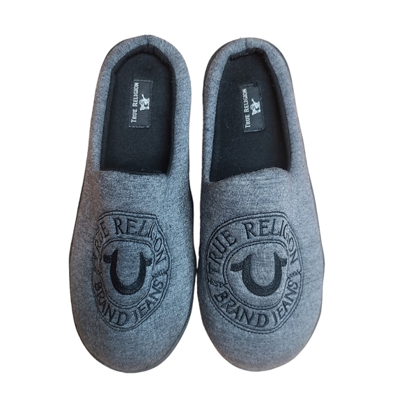 True Religion Slide On Slippers Size Small 7-8 - Picture 2 of 7
